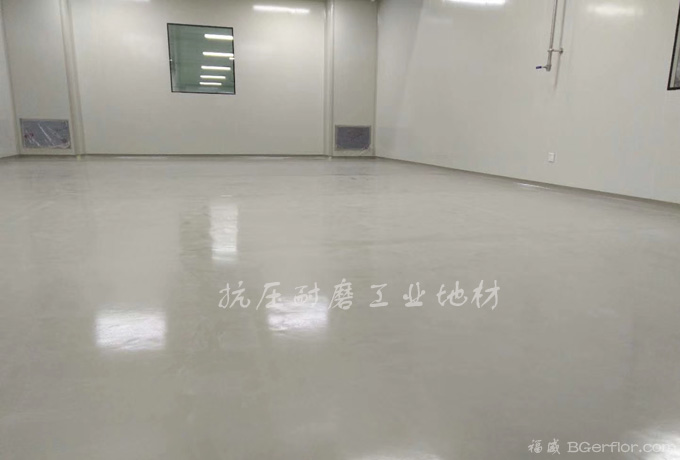 百萬級(jí)潔凈車間耐磨地坪卷材鋪裝材料
