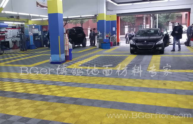 汽車洗車地面格柵網(wǎng)格板 汽車保養(yǎng)維護店地板鋪裝材料