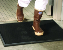 潔凈車(chē)間進(jìn)出門(mén)口鞋底清洗消毒墊 潔凈室門(mén)口用鞋底除塵消毒墊